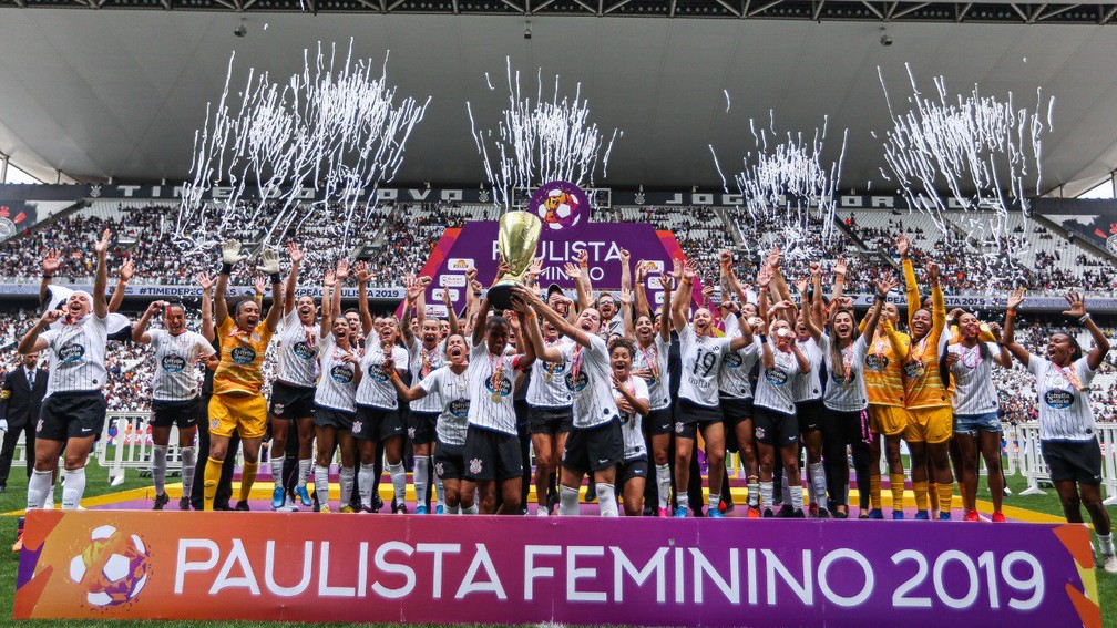 Corinthians é o atual campeão paulista feminino — Foto: Bruno Teixeira / Ag. Corinthians