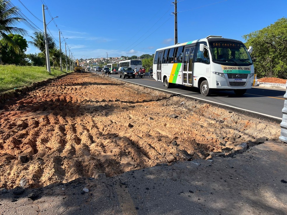 Avenida Felizardo Moura será totalmente interditada no domingo (30), anuncia STTU — Foto: Vinícius Marinho/Inter TV Cabugi