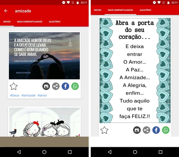 Mensagens De Amizade Para Whatsapp Apps Gratis Reunem Frases