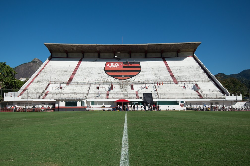 Gávea, sede social do Flamengo — Foto: Alexandre Vidal/Flamengo