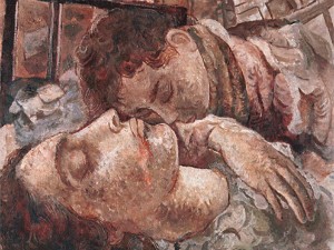 Obra "Mãe Morta" é uma das gravuras criadas por Segall  (Foto: Divulgação/ Secom)