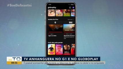 Com as tecnologias é possível acompanhar a Tv Anhanguera de onde estiver, e de graça