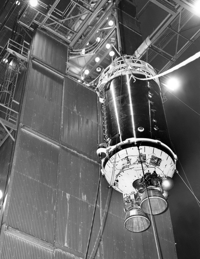 Propulsor de estágio superior Atlas-Centaur (1964) (Foto: NASA)