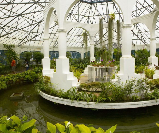 The Rio de Janeiro Botanical Garden or Jardim BotÅ nico was founded in 1808 by John VI of Portugal. It is located in the Jardim BotÅ nico district in the "Zona Sul"(South Zone) of the city. Originally intended for the acclimatization of spices like nutmeg (Foto: Getty Images/Gallo Images)