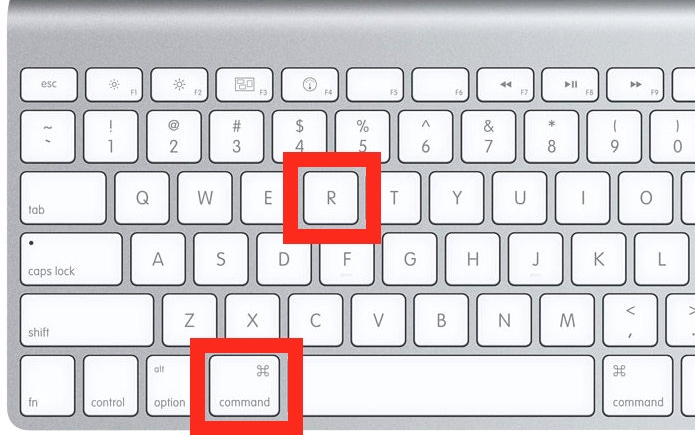 Pressionando as teclas Command + R no teclado do Mac (Foto: Reprodução/Edivaldo Brito)