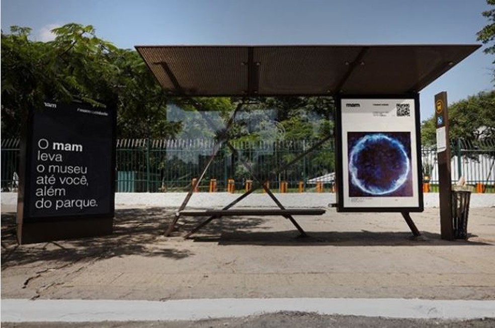 Com museus fechados por causa da pandemia, MAM instala painéis com ...