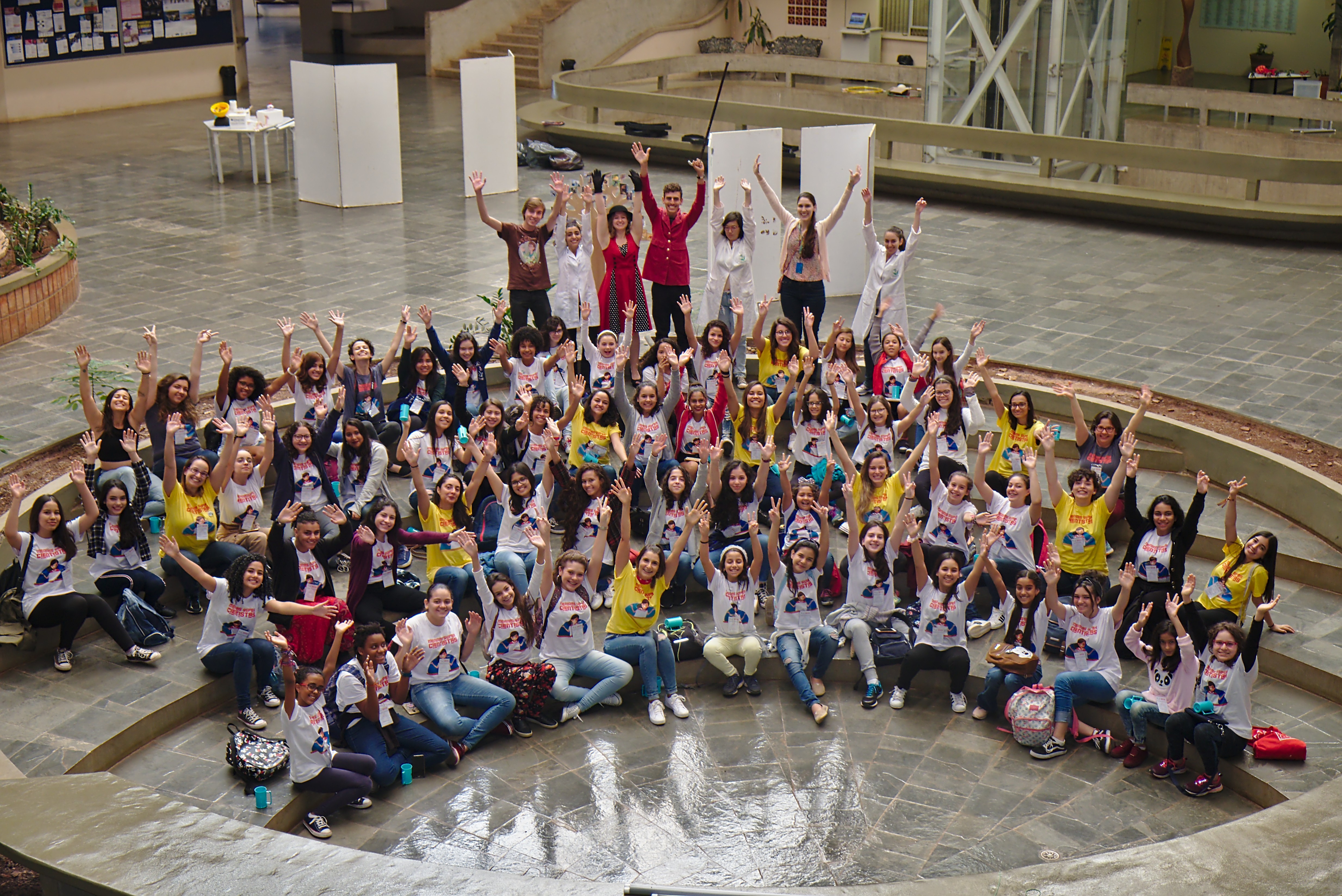 Cinquenta garotas participaram do evento promovido pela Unicamp (Foto: Divulgação)