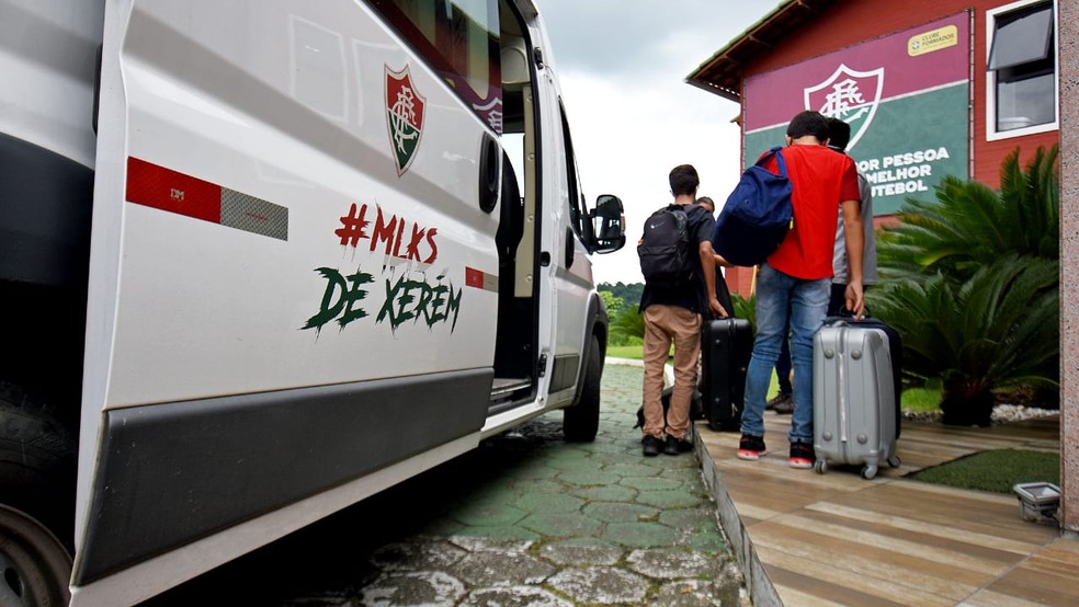 Fluminense abriga garotos liberados de c�rcere privado em Duque de Caxias � Foto: Mailson Santana / FFC