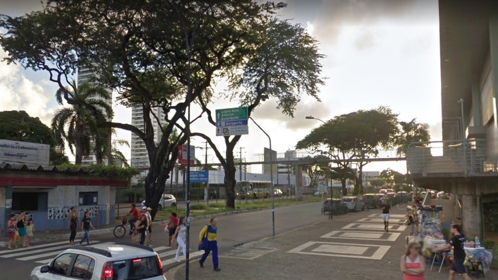 Avenida Bernardo Vieira, em Natal — Foto: Google Street View