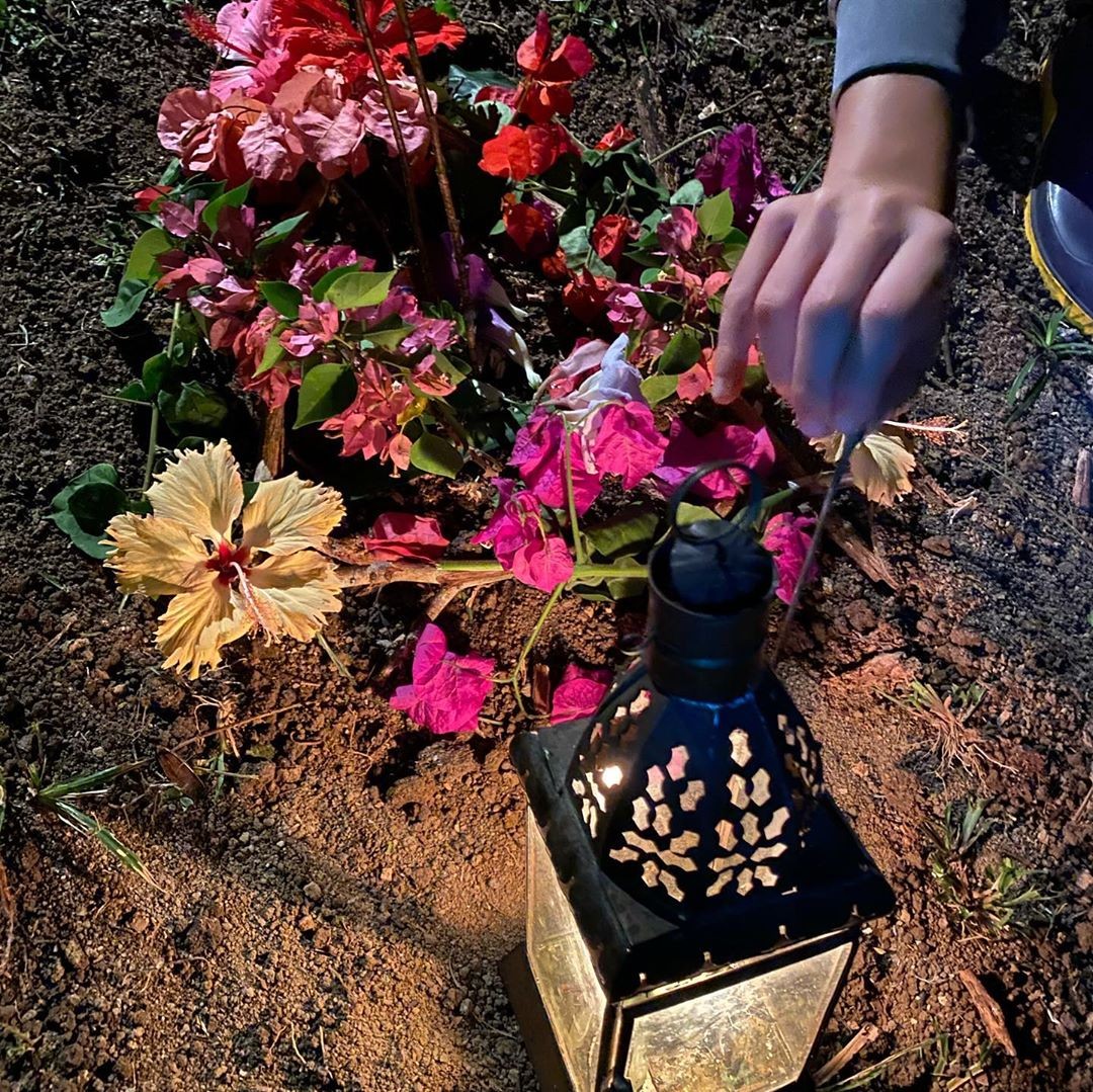 Danni Suzuki e Kauai enterram a cachorrinha Margarida (Foto: Reprodução/Instagram)