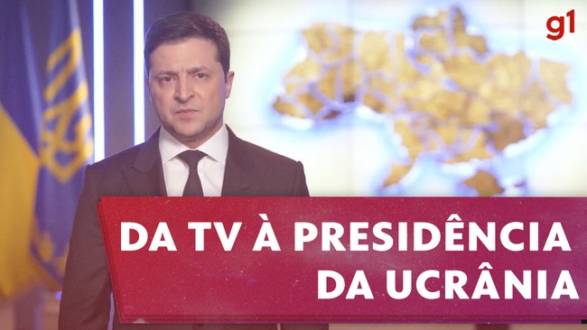 Como presidente da Ucrânia foi de celebridade da TV a Chefe de Estado