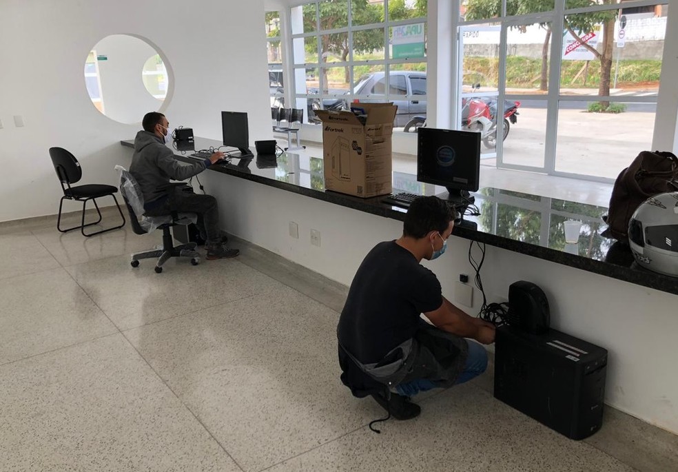 Unidade de Pronto Atendimento recebe ajustes finais para começar a atender nesta sexta, em Piracicaba — Foto: Divulgação/ Prefeitura de Piracicaba