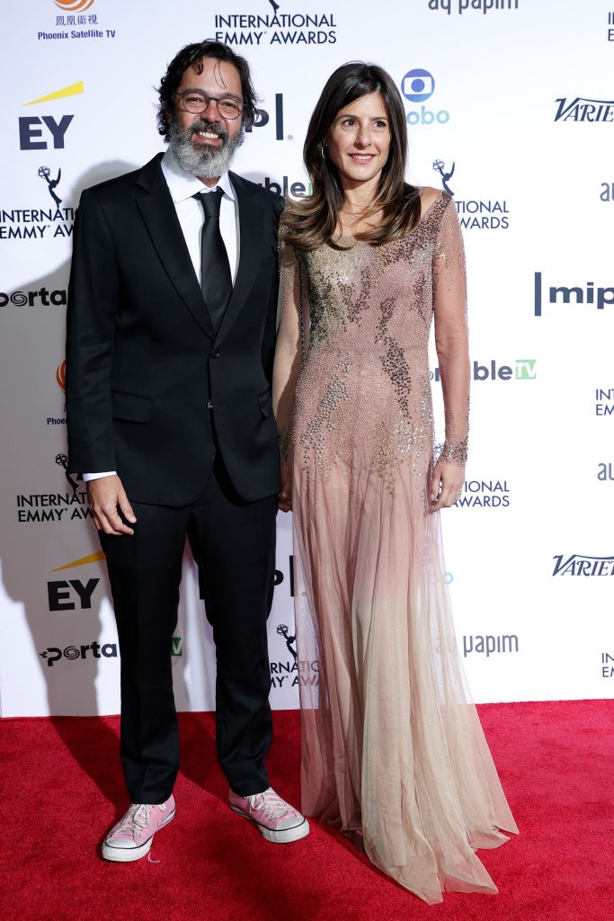 Bruno Mazzeo e Joana JaBaci (Foto: Getty Image)
