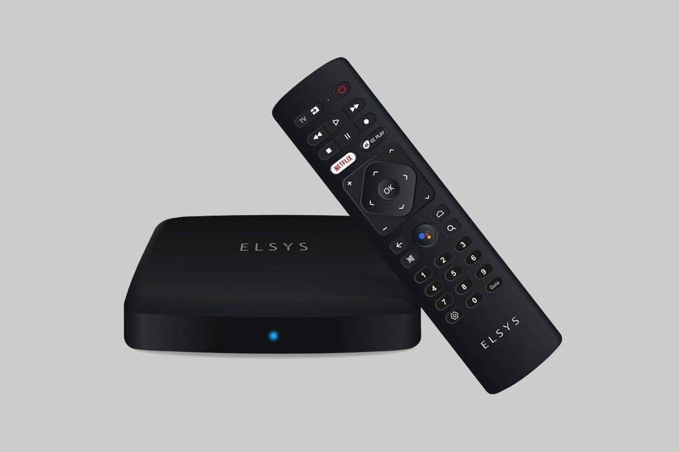 Elsys Streaming Box transforma televisões comuns em smart e também pode ser usado como um conversor digital — Foto: Divulgação/Elsys