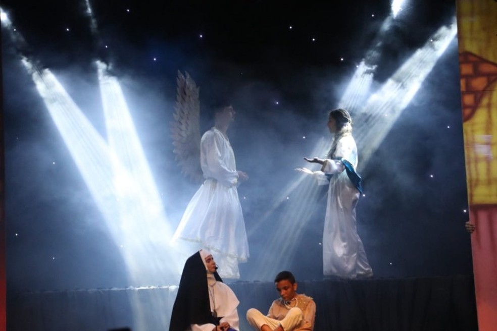 Auto de Maria está entre as principais programações religiosas da Festa de Nossa Senhora da Penha, em São João da Barra — Foto: Prefeitura de São João da Barra