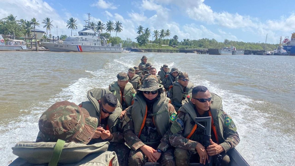 Le Brésil et la France mènent des exercices militaires à la frontière de la Guyane française avec l’Amapá |  Amapá