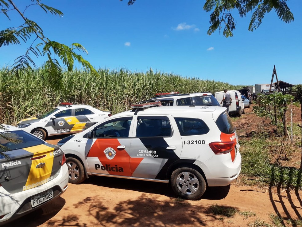 Abordagem foi feita na estrada que liga Assis a Paraguaçu Paulista  — Foto: Polícia Militar / Divulgação 