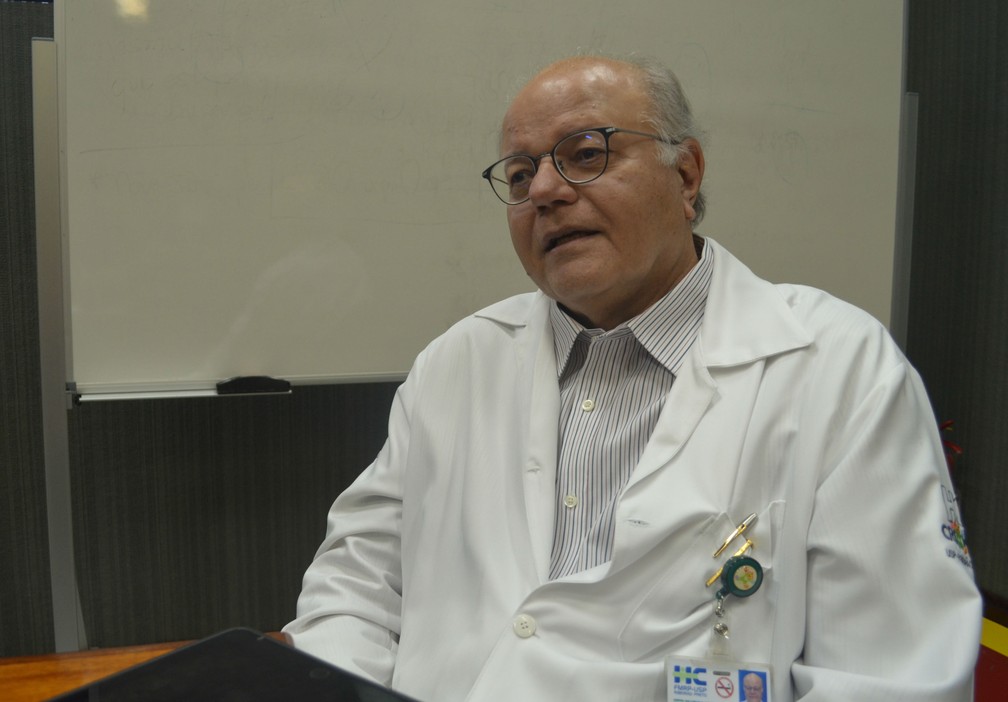 Hélio Machado, chefe do Departamento de Neurocirurgia Pediátrica do Hospital das Clínicas de Ribeirão Preto (Foto: Rodolfo Tiengo/G1)