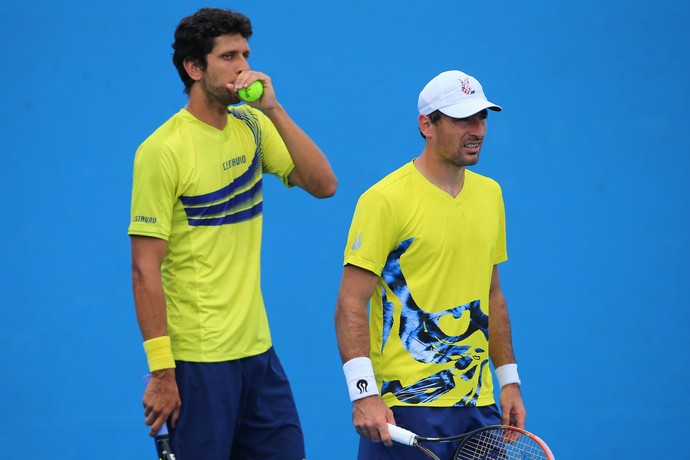 Melo e Dodig: vitória veio no tie-break (Foto: Getty Images)