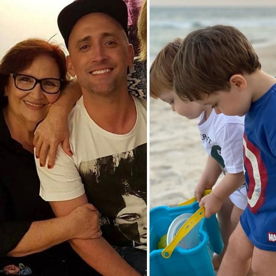 Dea Lucia Mae De Paulo Gustavo Posta Netos Voce Esta Em Cada Sorriso E Abraco De Romeu E Gael Quem Quem News