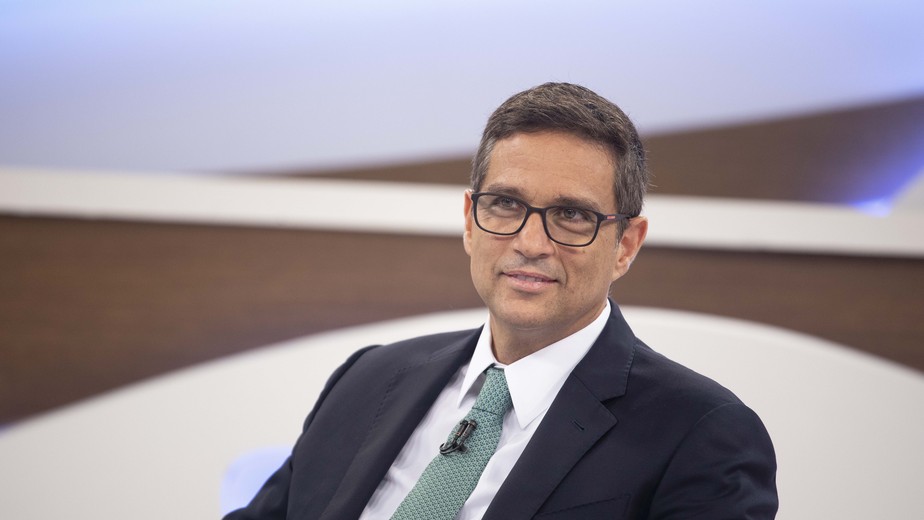 O presidente do Banco Central, Roberto Campos Neto, em entrevista ao Roda Viva