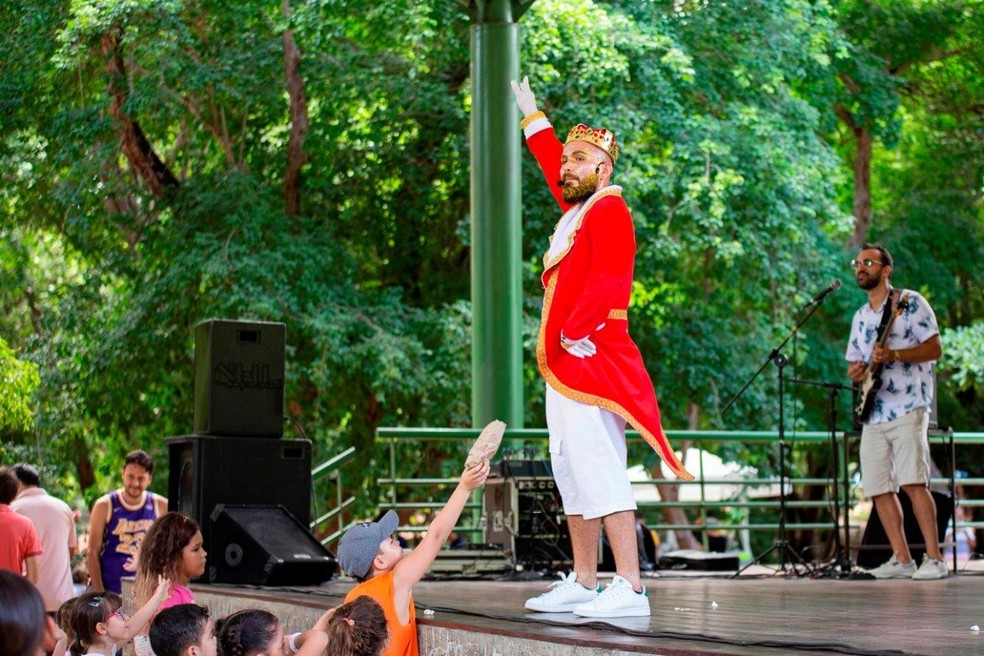 Bosque Encena vai ter apresentação do Príncipe Feliz — Foto: Divulgação/Parque das Dunas