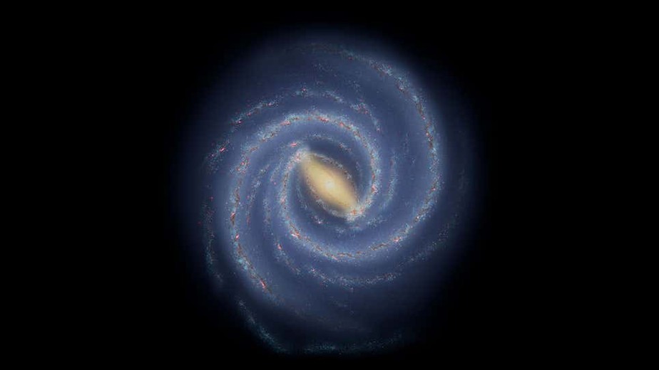 A nossa galáxia, a Via Láctea
