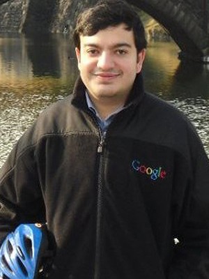 Sanmay Ved, no tempo em que ainda era funcionário do Google: dono do domínio de maior tráfego do mundo por um minuto (Foto: Reprodução/LinkedIn)
