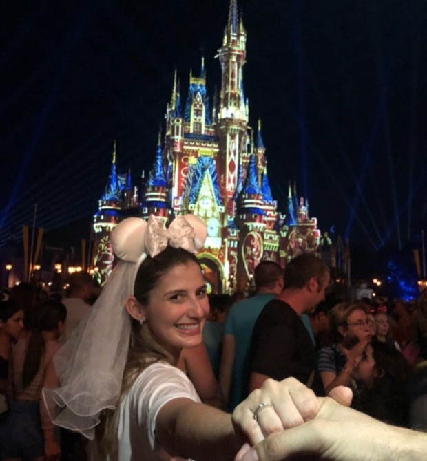 Pedido de casamento na Disney (Foto: Arquivo Pessoal )
