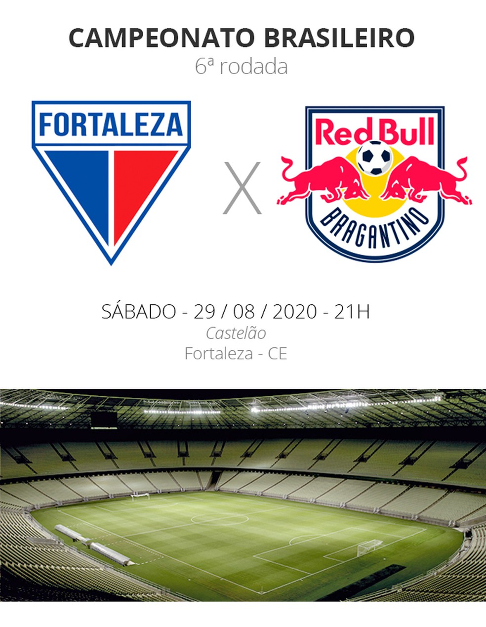 Fortaleza X Bragantino Veja Onde Assistir Escalacoes Desfalques E Arbitragem Brasileirao Serie A Ge