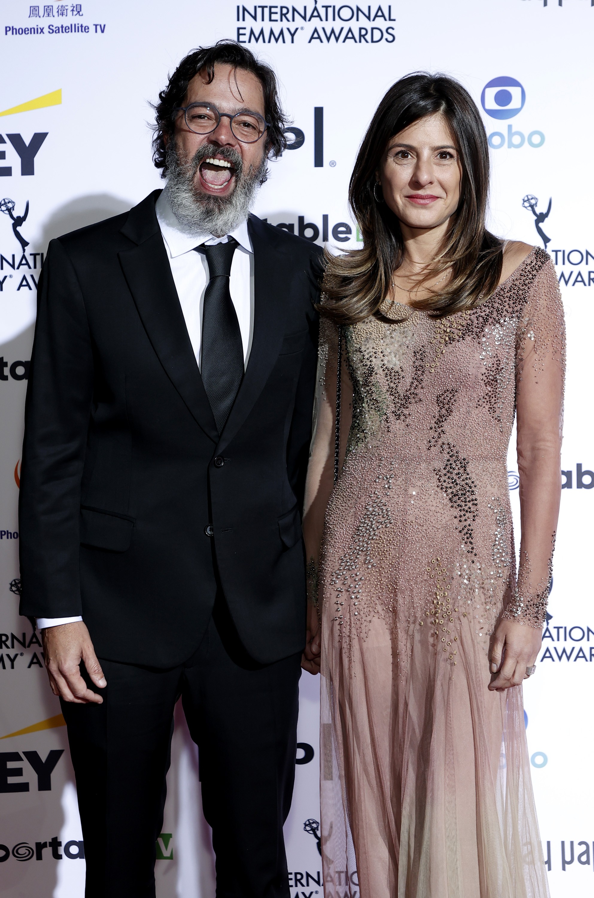 Bruno Mazzeo e Joana Jabace (Foto: Getty Images)