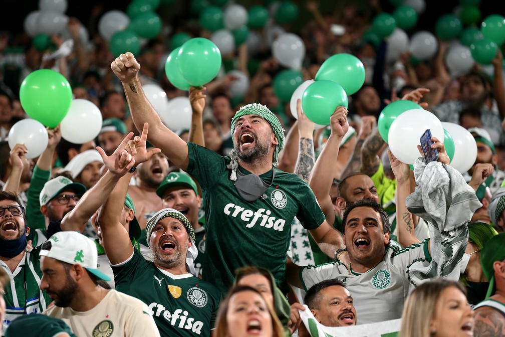 Chelsea x Palmeiras: torcida no estádio — Foto: Michael Regan - FIFA/FIFA via Getty Images
