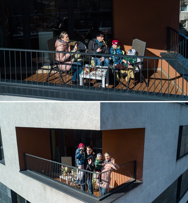 Aniversário na varanda! (Foto: Adas Vasiliauskas)