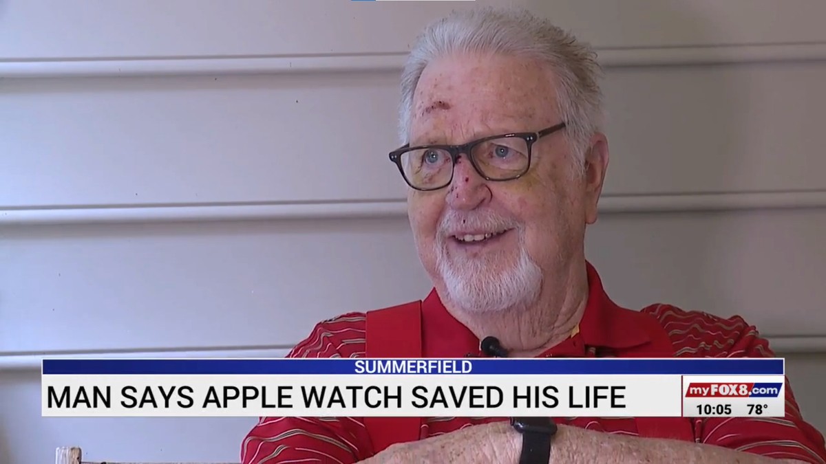 Apple Watch salva idoso de 78 anos que caiu e ficou inconsciente