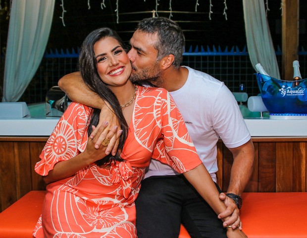 Daniel Saullo e Mariana Felício (Foto: Thiago Duran/BrazilNews)