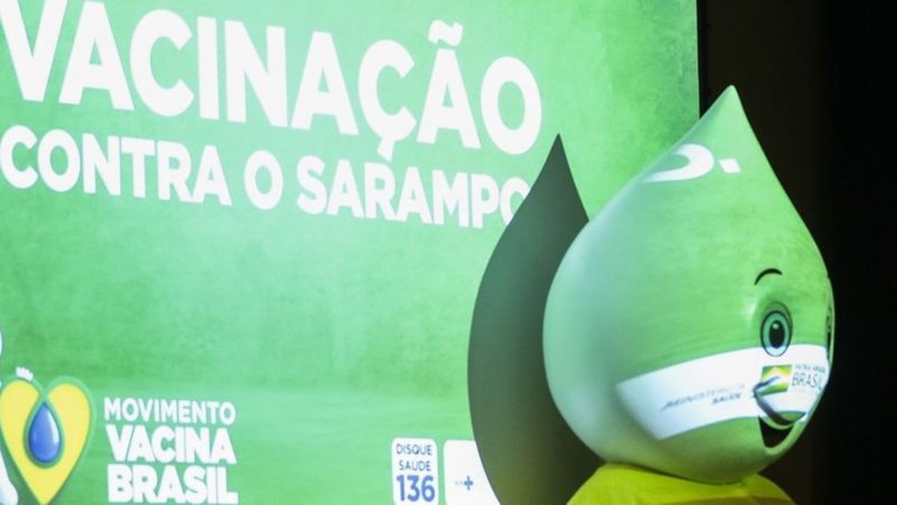 País perdeu certificado de eliminação do sarampo em 2019 — Foto: Valter Campanato/Ag. Brasil/Via BBC