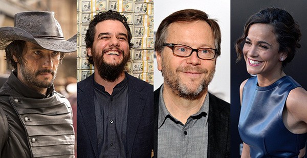 Rodrigo Santoro, Wagner Moura, Fernando Meirelles, Alice Braga (Foto: Getty Images)