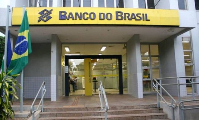 Fachada de agência do Banco do Brasil