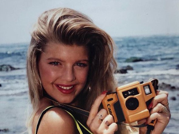 Fergie aos 15 anos (Foto: Reprodução/Instagram)