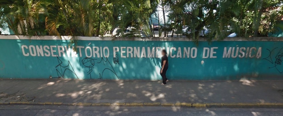 Conservatório Pernambucano de Música fica no Recife — Foto: Reprodução/Google Street View