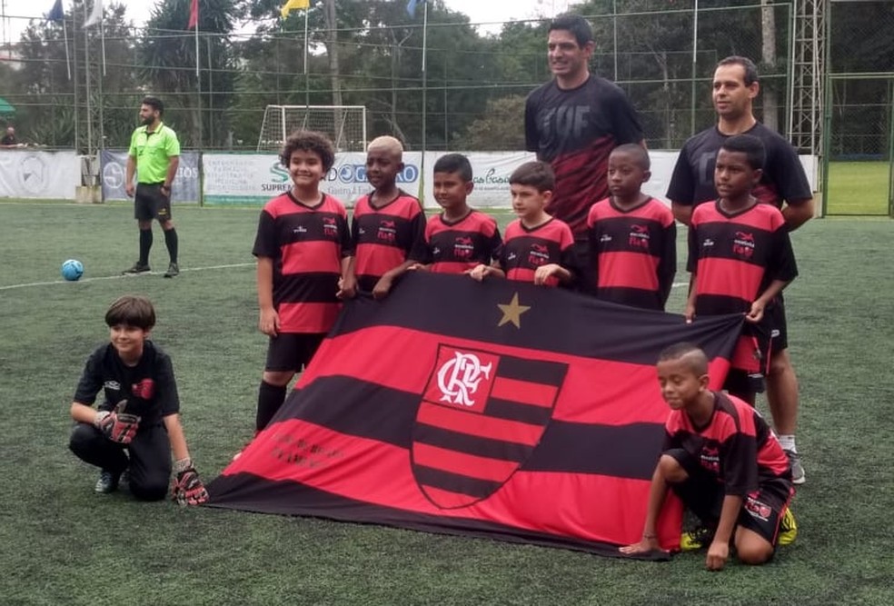 Yuri ajudou a equipe dele a ser campeã em Juiz de Fora — Foto: Wellerson Paro/Arquivo pessoal