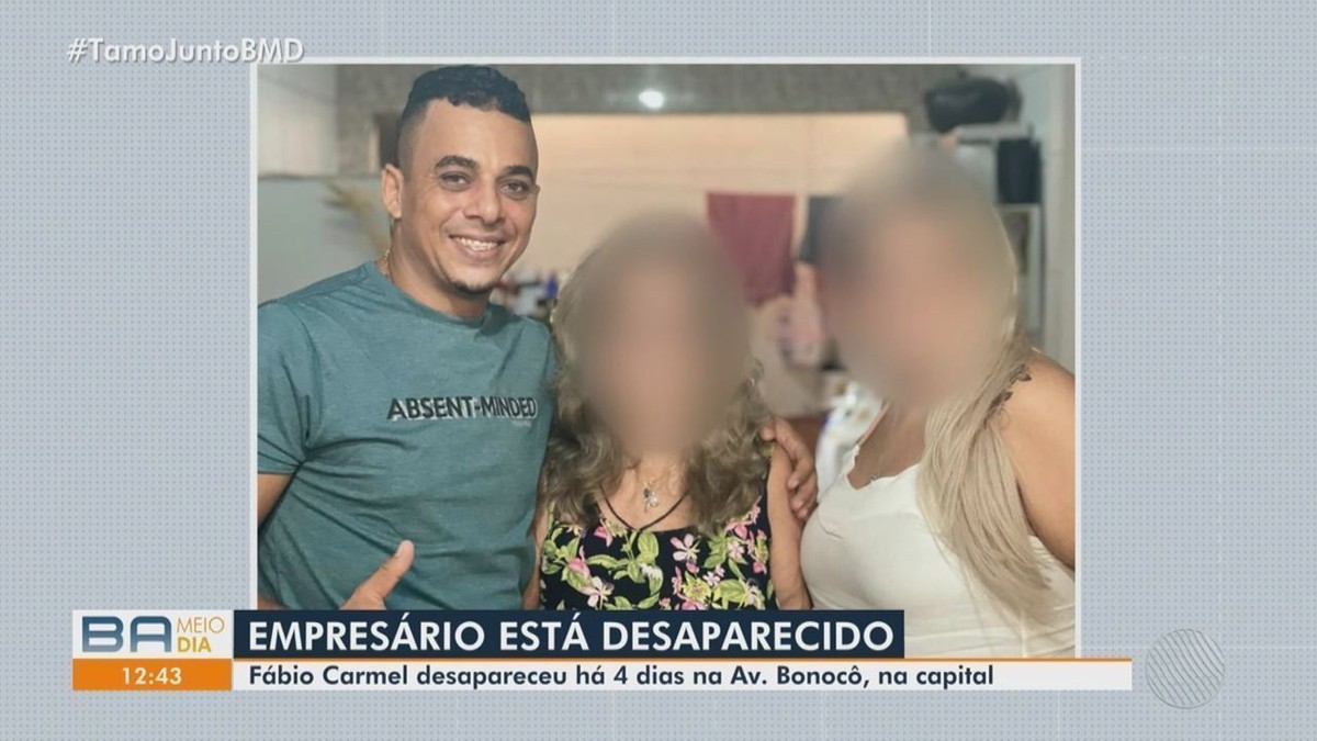 Família procura por empresário desaparecido há quatro dias em Salvador