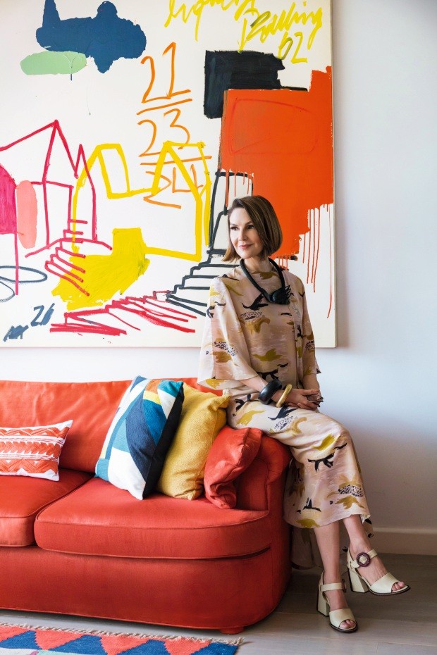 Estampas e arte em cores vibrantes marcam apartamento de empresária (Foto: Filippo Bamberghi)