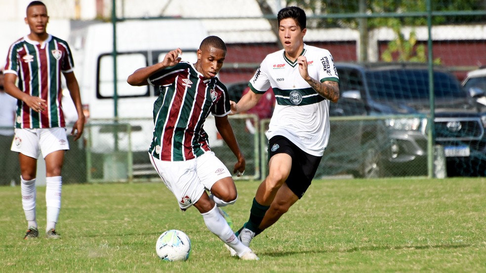 Denilson, meia do Sub-20 do Fluminense — Foto: Mailson Santana /FFC