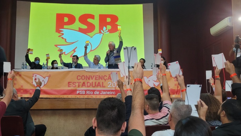 Convenção do PSB no Rio
