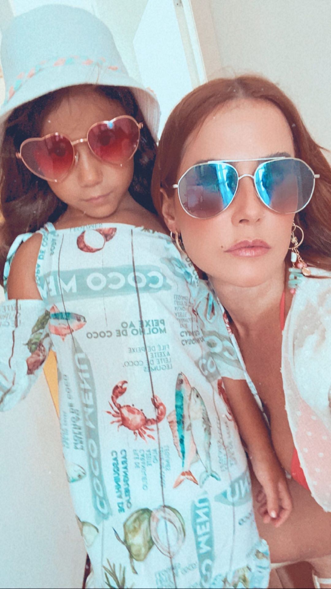 Deborah Secco e a filha, Maria Flor (Foto: Reprodução/Instagram)