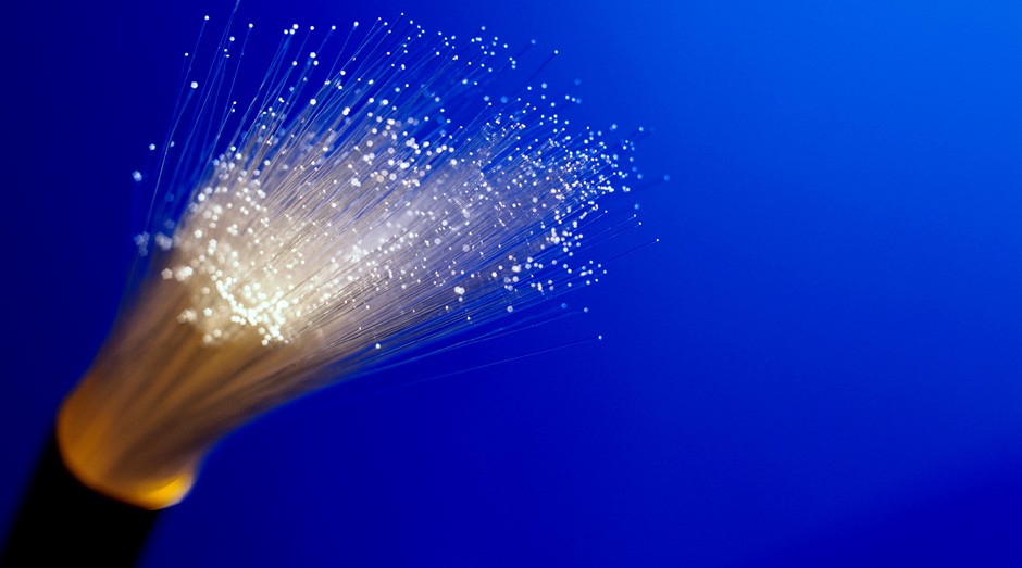 Cabo de fibra ótica. Provedores querem ampliar oferta de internet com a tecnologia (Foto: ThinkStock)