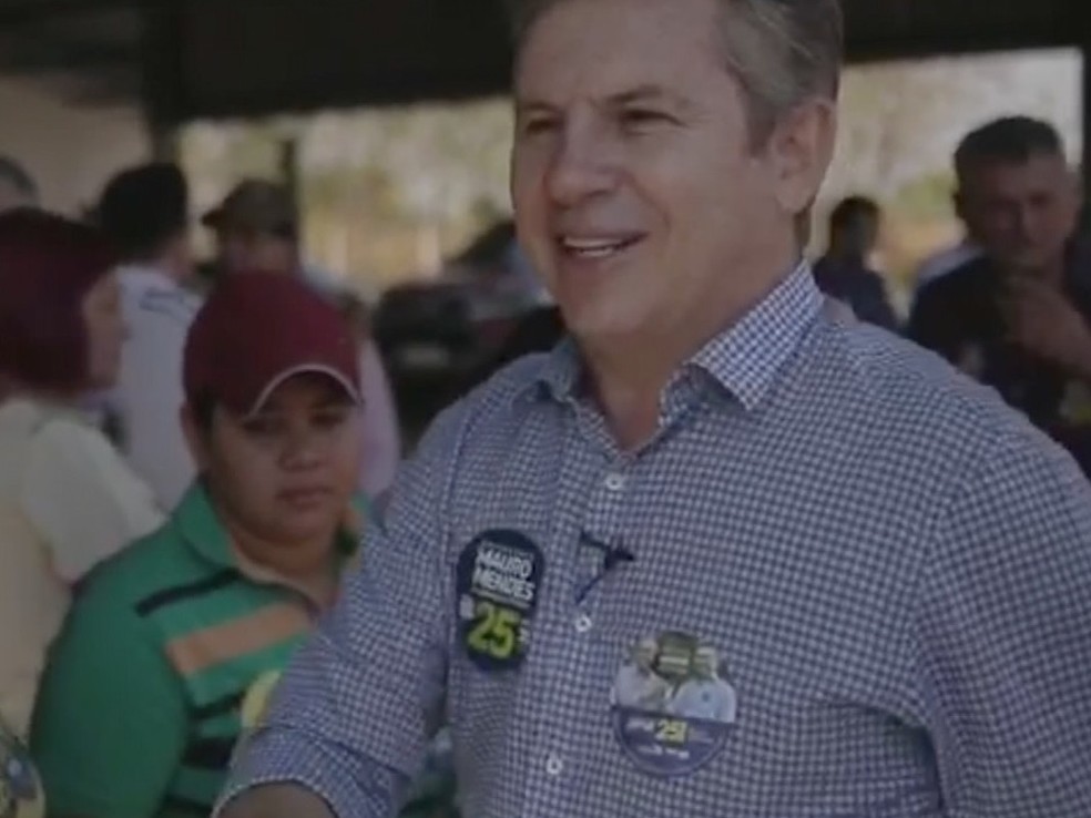 Candidato cumpriu agenda no interior do estado (Foto: TVCA/Reprodução)