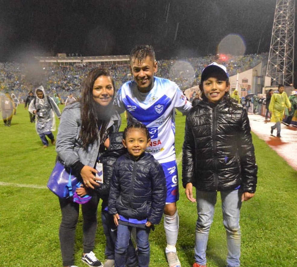 Marcelo Gomes construiu a família no país — Foto: Arquivo Pessoal