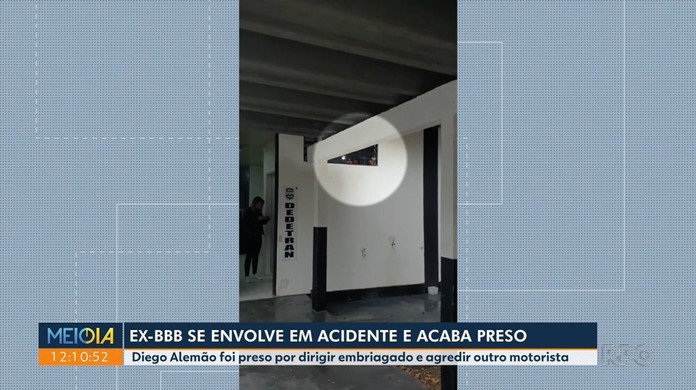 Ex Bbb Diego Alemao E Preso Apos Se Envolver Em Acidente De Transito Em Curitiba Parana G1